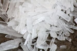 cristalli di metanfetamina